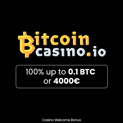 Bitcoincasino.io Casino Welcome Bonus